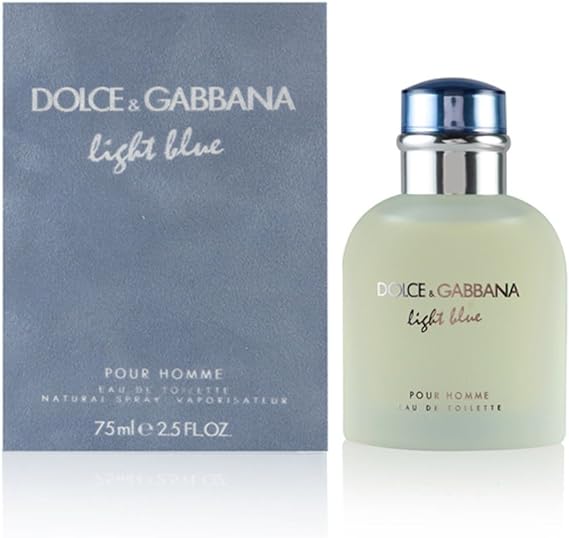 Dolce & Gabbana Light Blue Eau De Toilette For Men - 75 ml